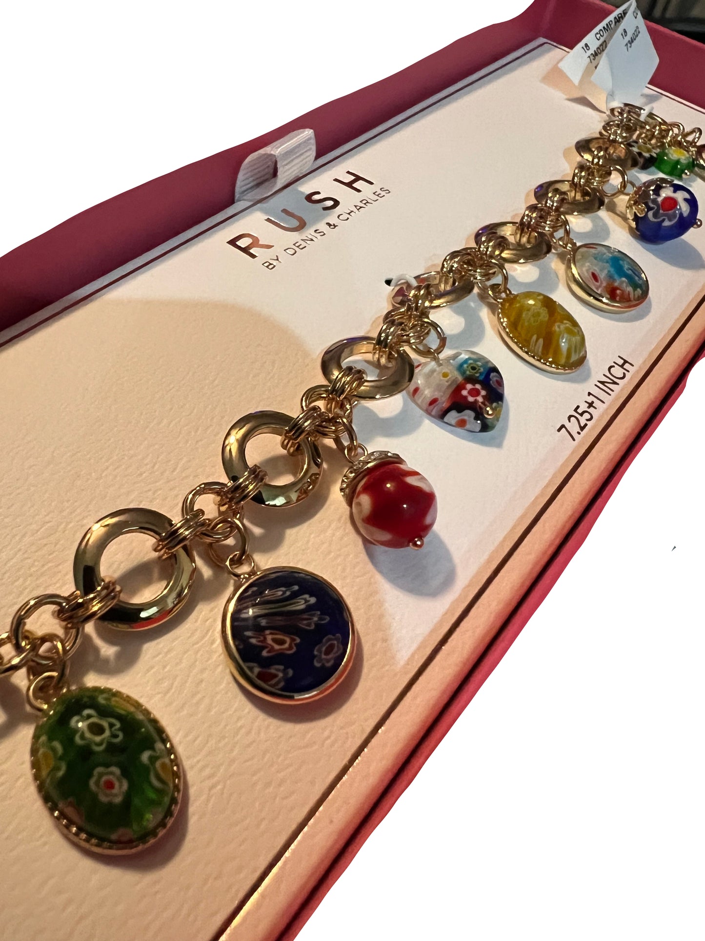 Rush Multicolor Charm Bracelet - Small Charms