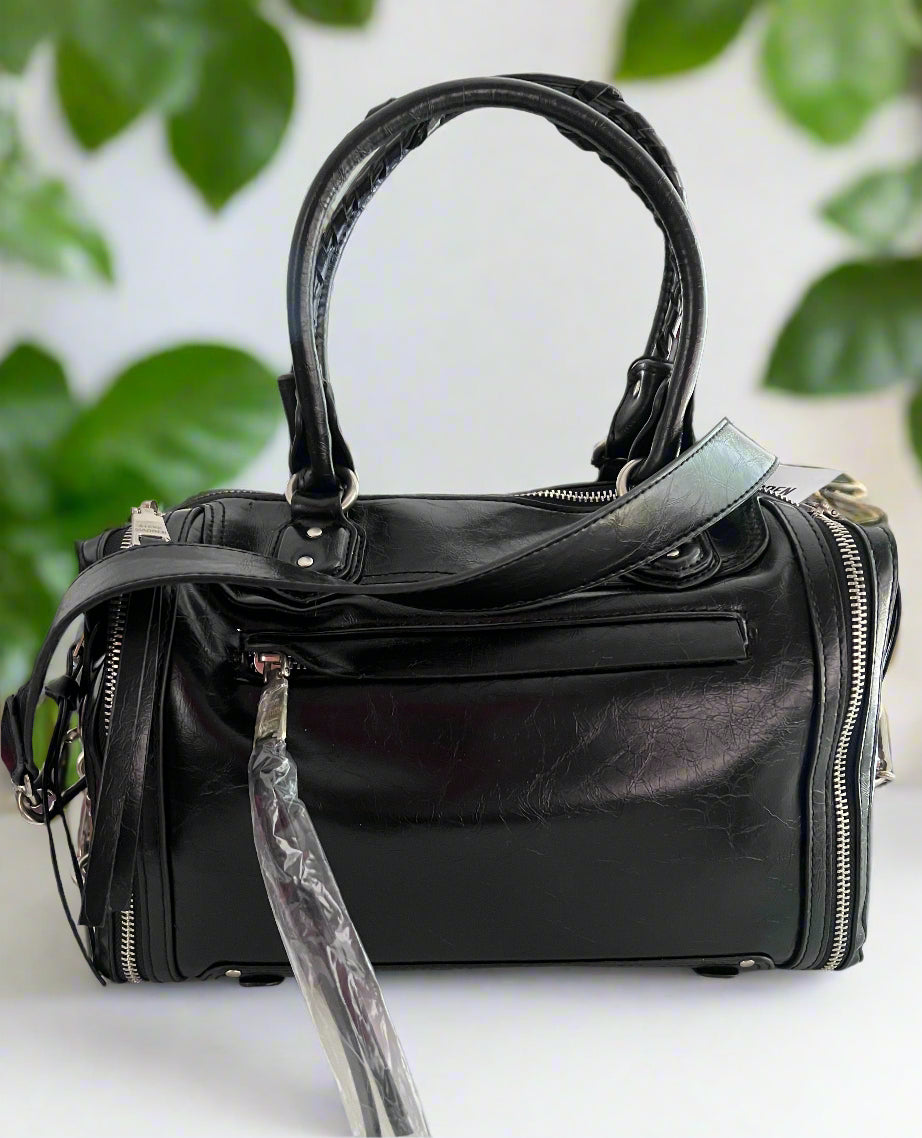 Steve Madden Black Satchel