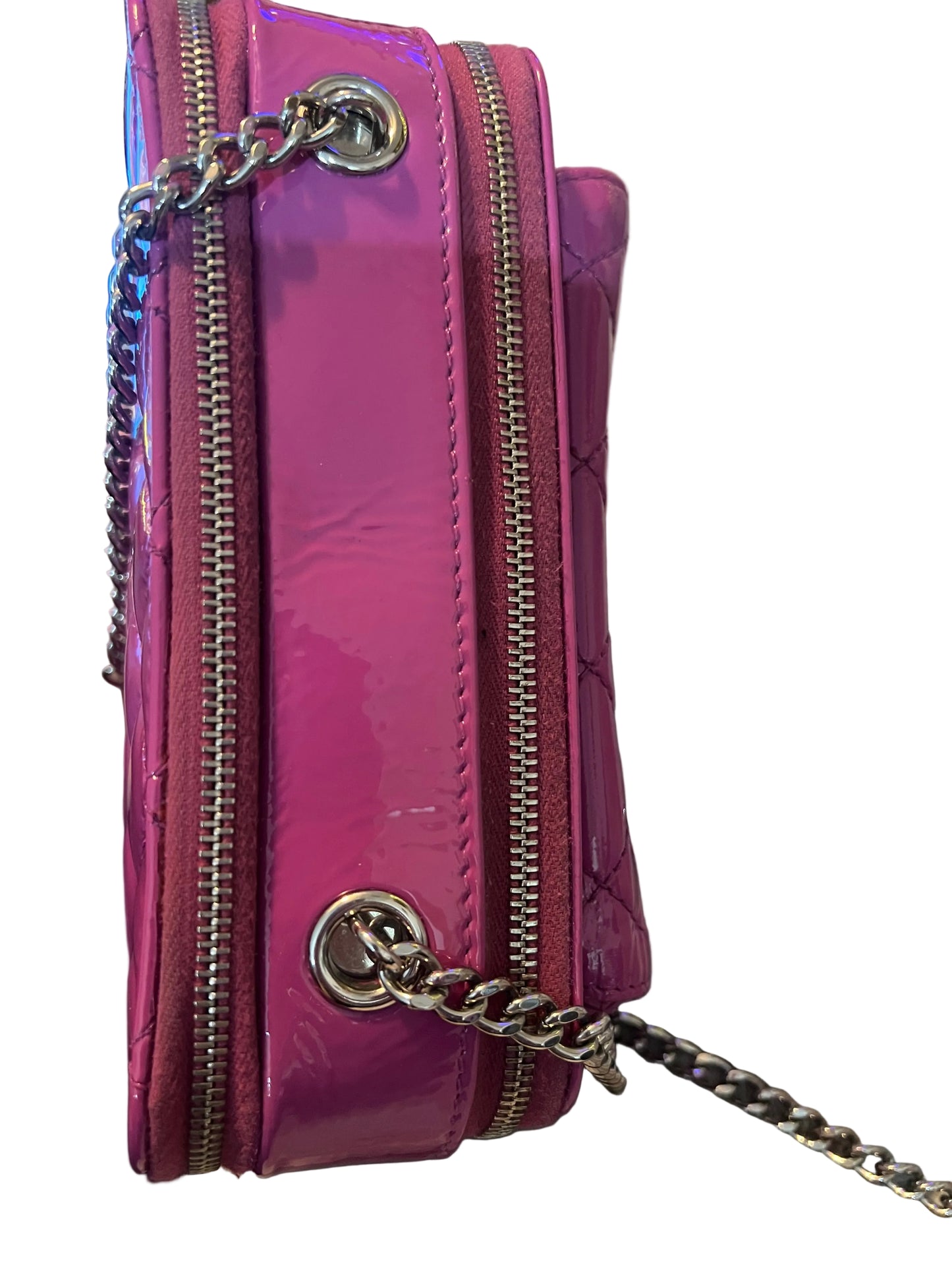 Chanel Patent Pocket Camera Bag