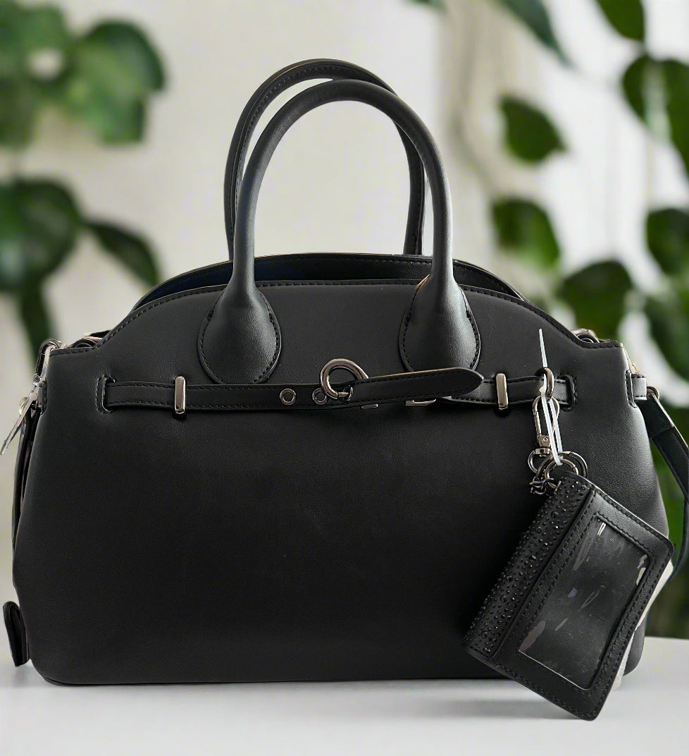 Steve Madden Buckle Satchel
