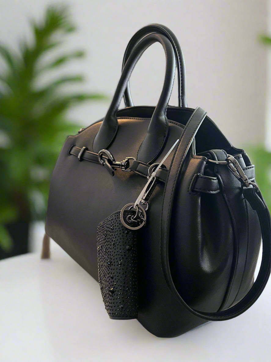 Steve Madden Buckle Satchel
