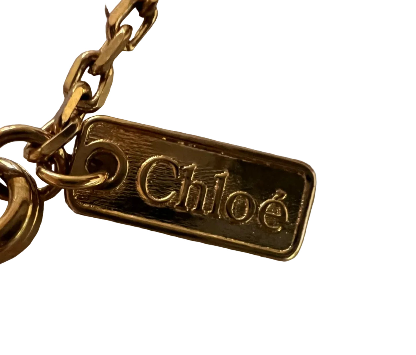 Chloe Gold Letters Necklace
