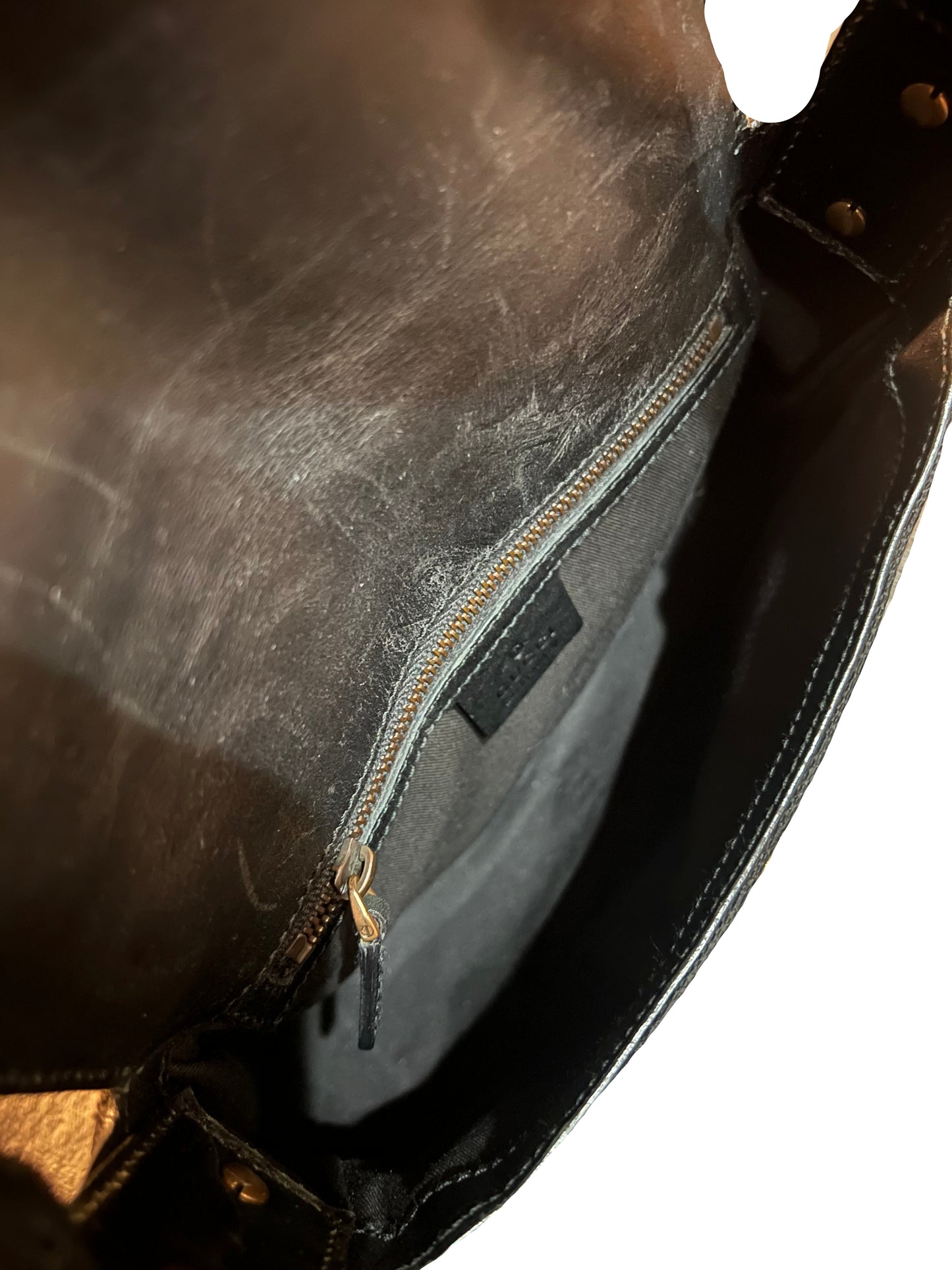 Gucci Black & Pink Web Horsebit Bag - Tom Ford Era