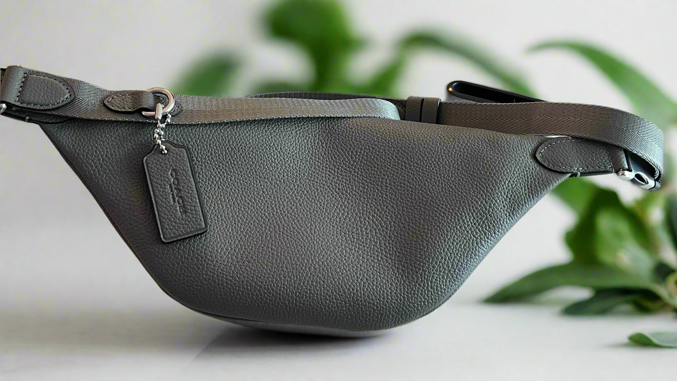 Coach Charter Leather Belt Bag