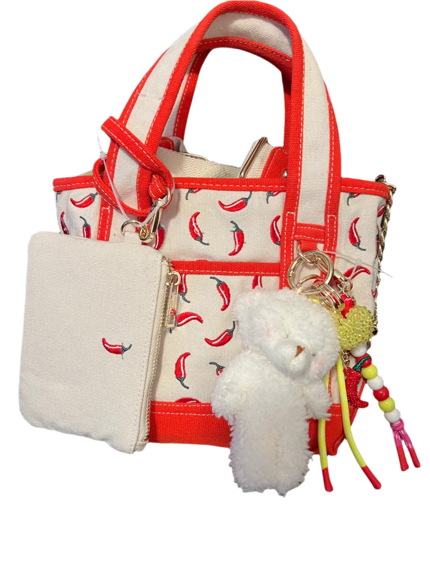 MG3 - Madden Girl Chili Canvas Tote