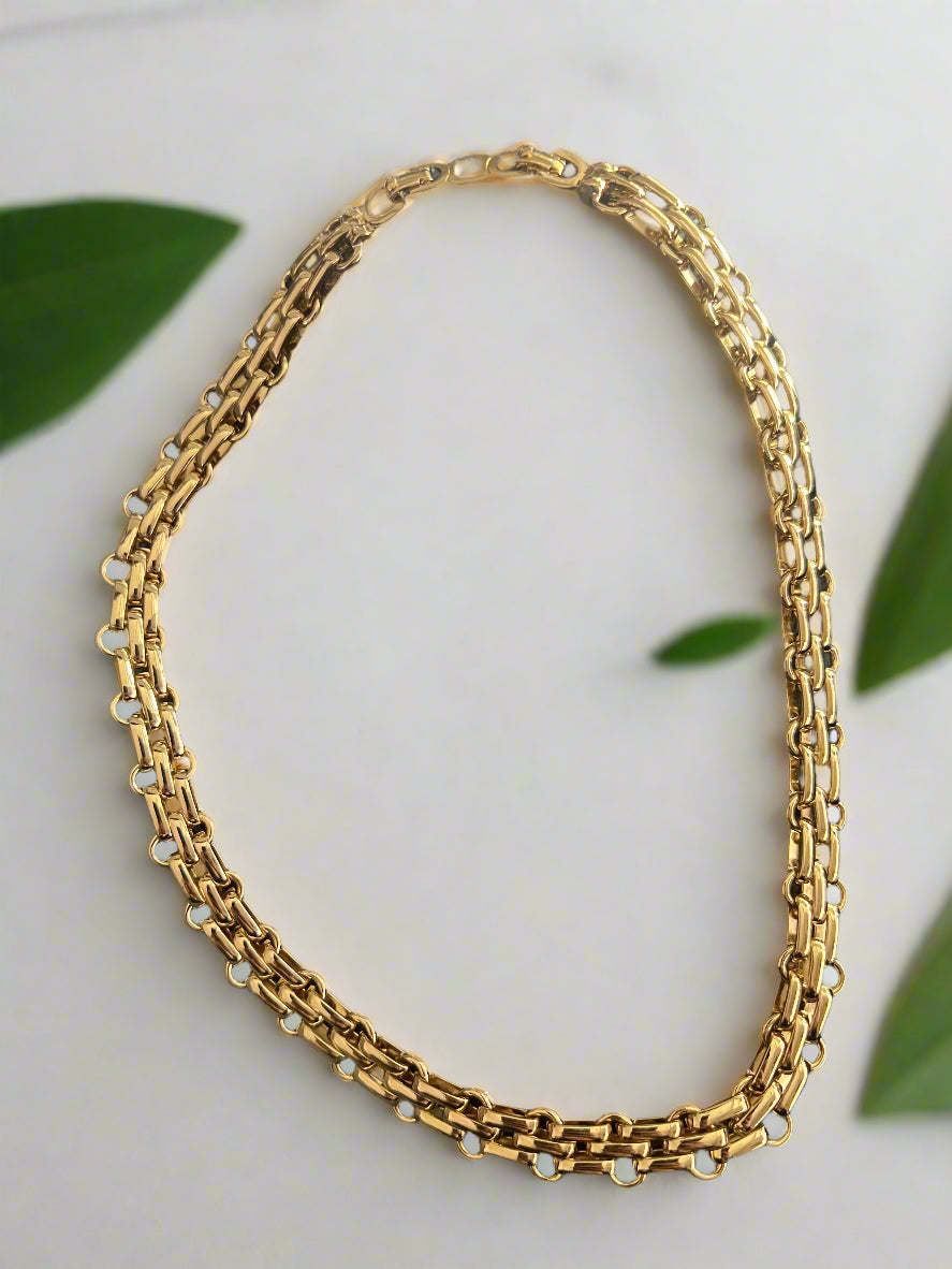 Dior Vintage Link Necklace