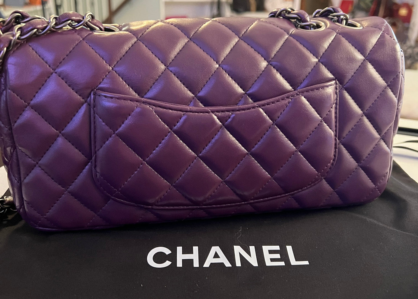 Chanel Quilted Lambskin East West
