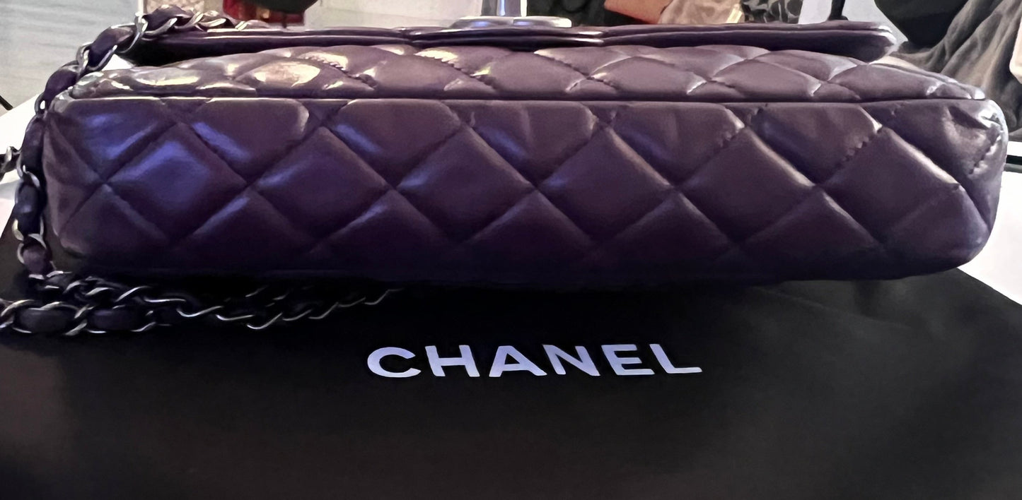Chanel Quilted Lambskin East West