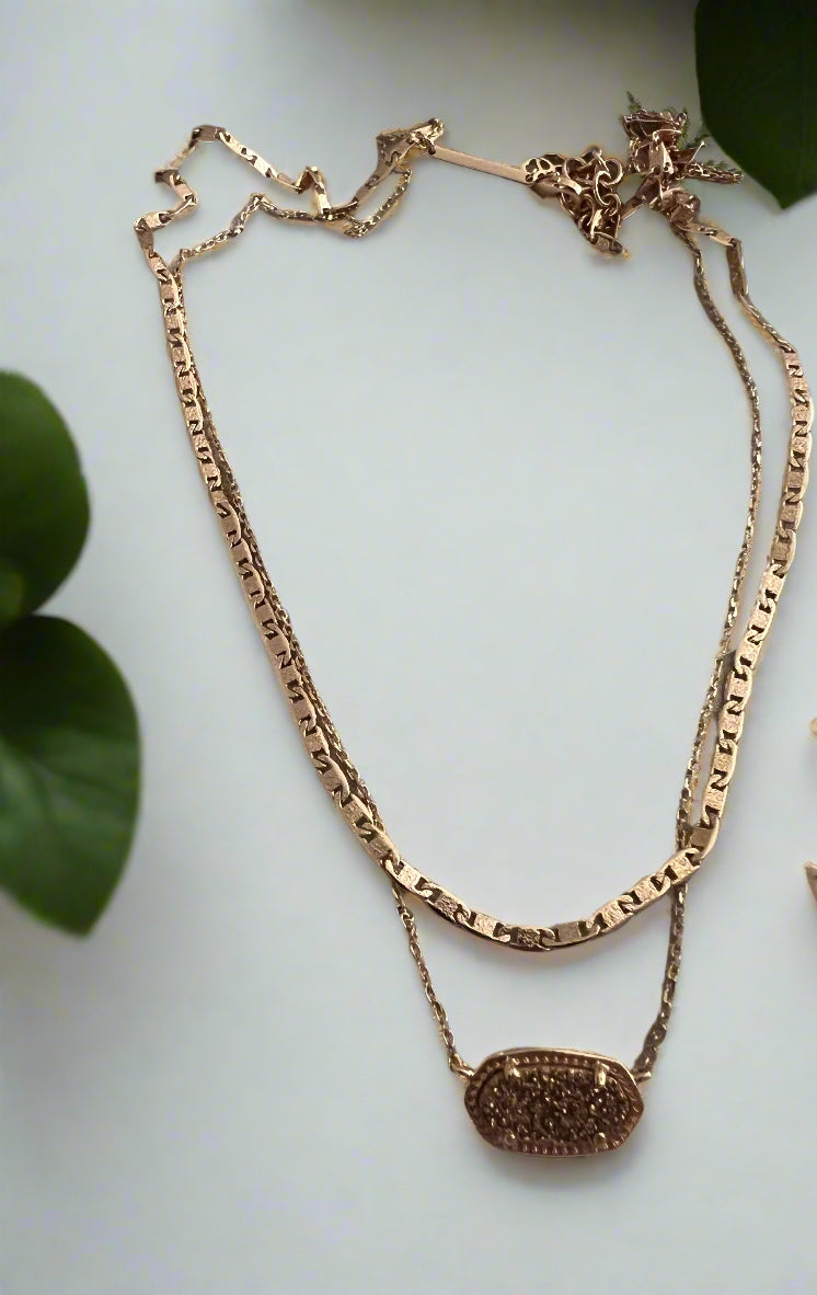 Kendra Scott Rose Gold Jewelry Bundle