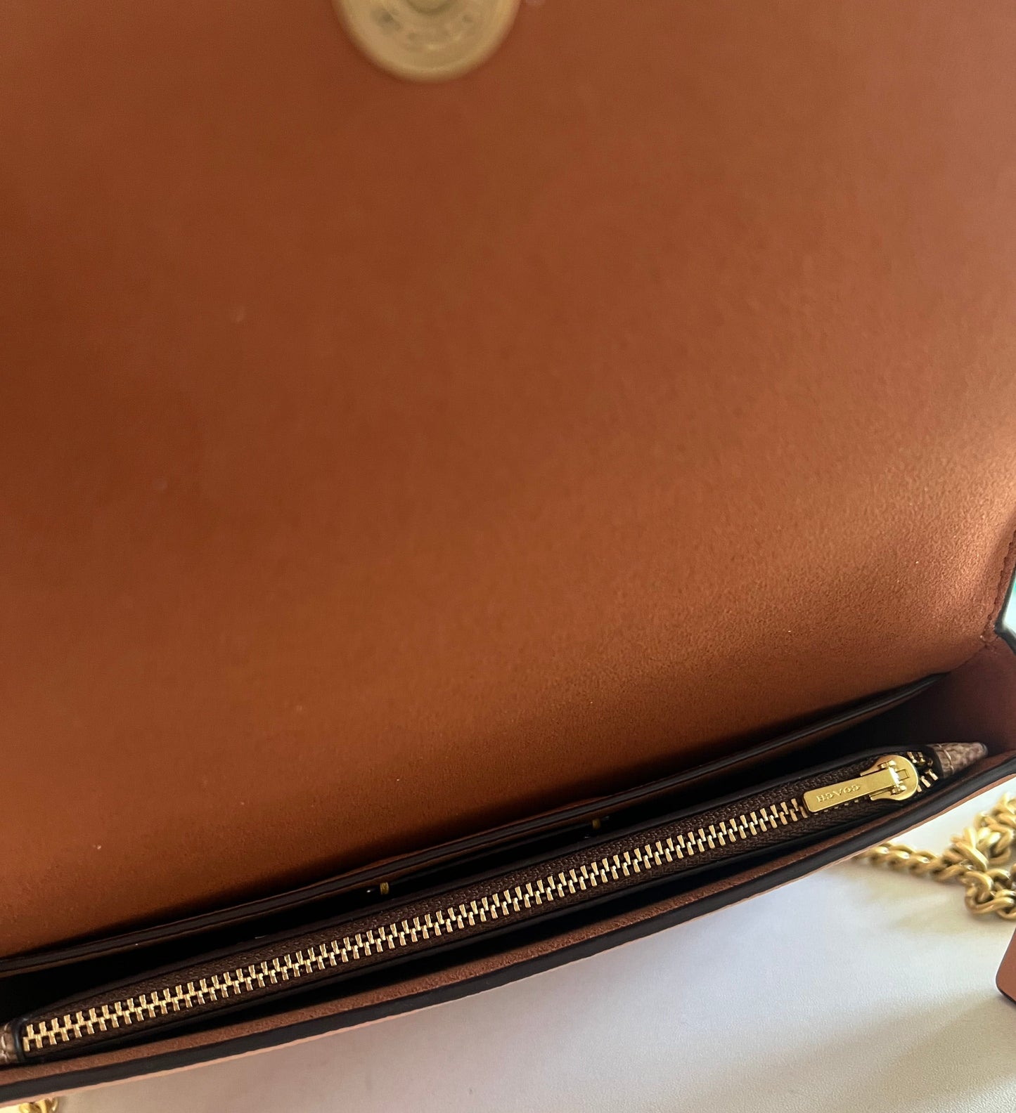 Coach Mila Crossbody with Chain