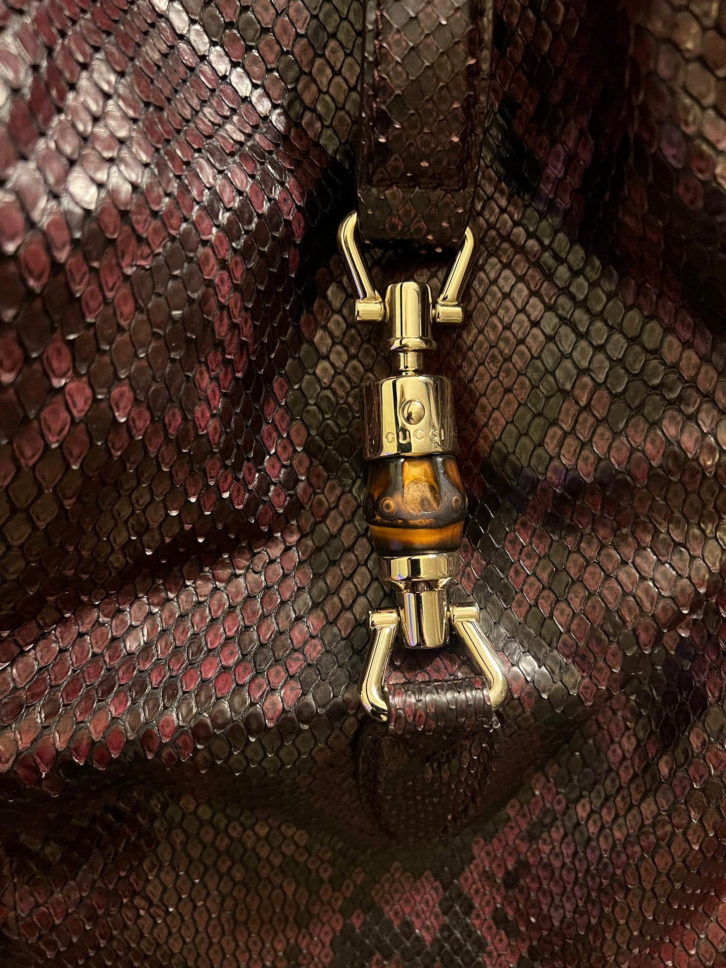 Gucci Python Jackie Hobo