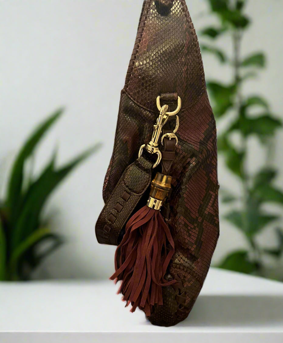 Gucci Python Jackie Hobo