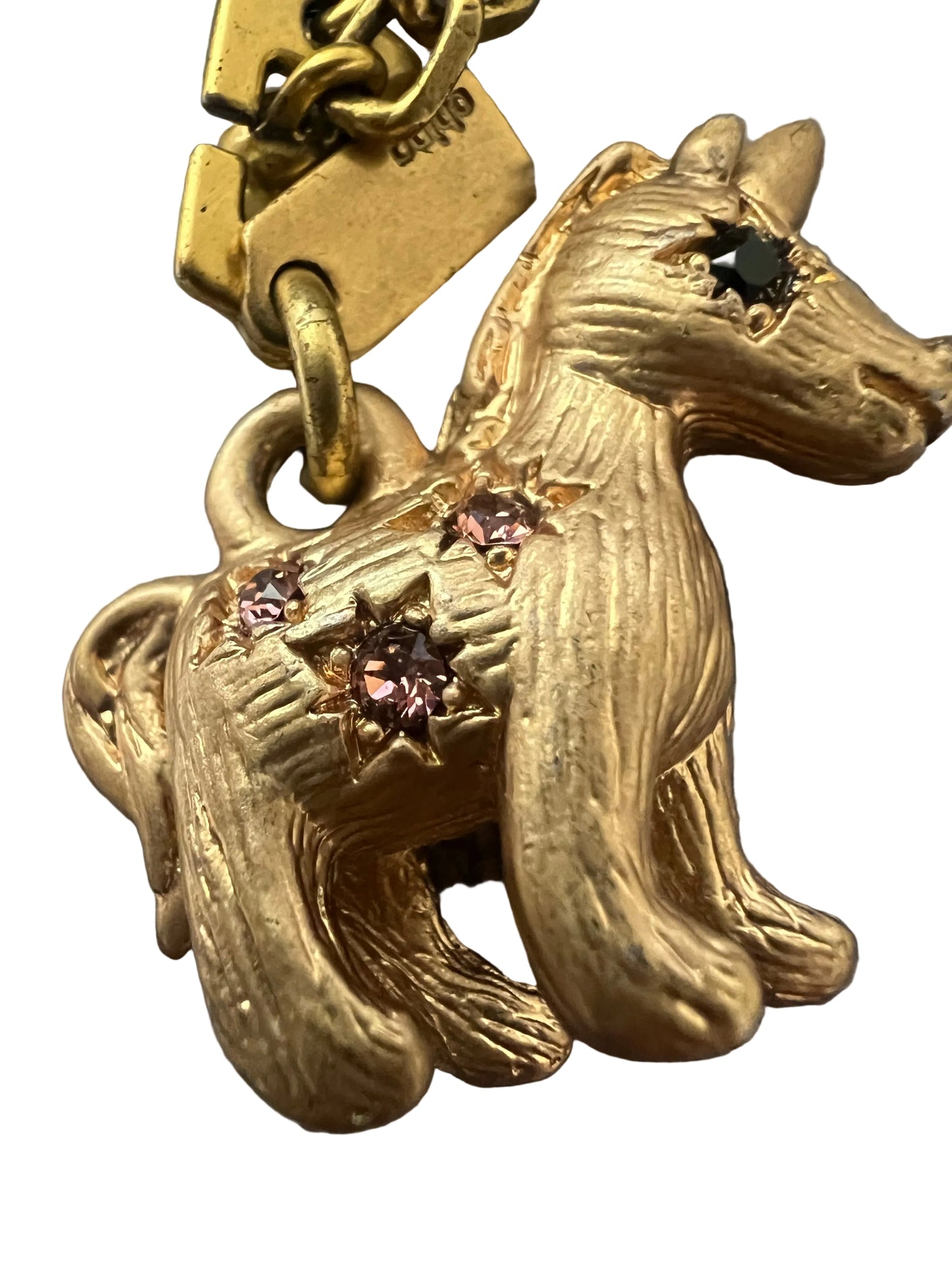 Coach Unicorn Bag Charm with Swarovski Crystals - Rare