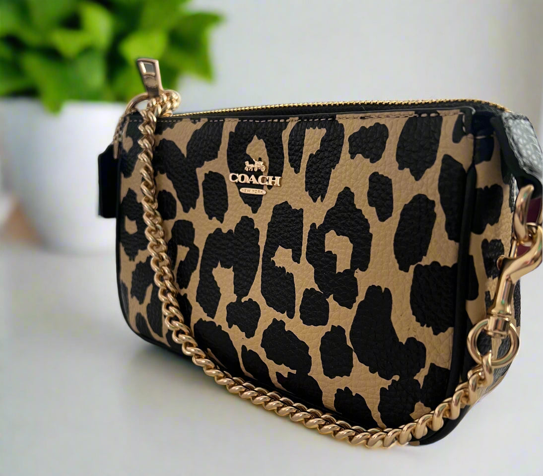 Coach Leopard Print Nolita 19