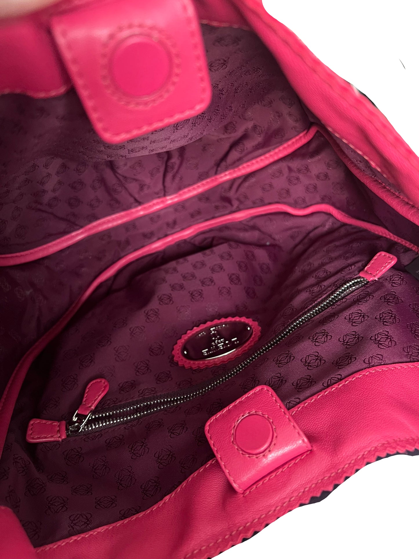 LOEWE Vivento Anagram Handbag pink