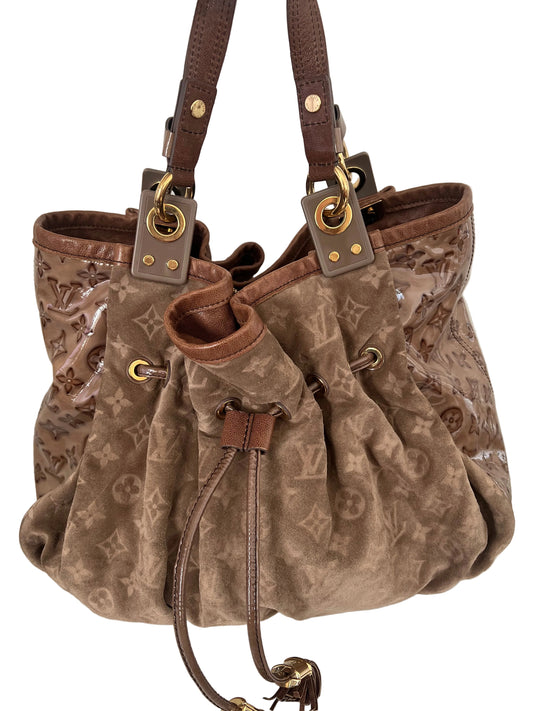 Louis Vuitton Limited Edition Suede Irene Bag