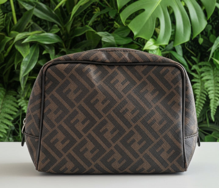 Fendi Coated Canvas Tolietry Pouch