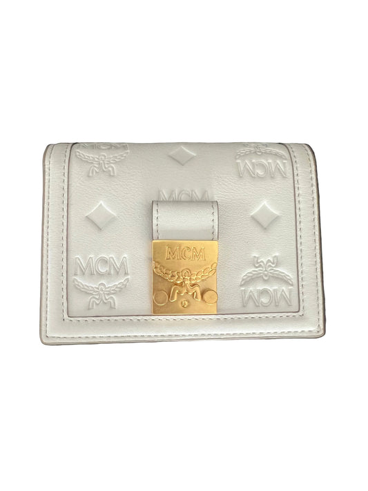 MCM Tracy Small Visetos Trifold Wallet
