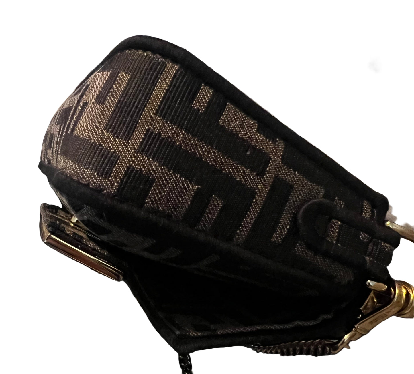 Fendi Midi Chain Zucca Baguette