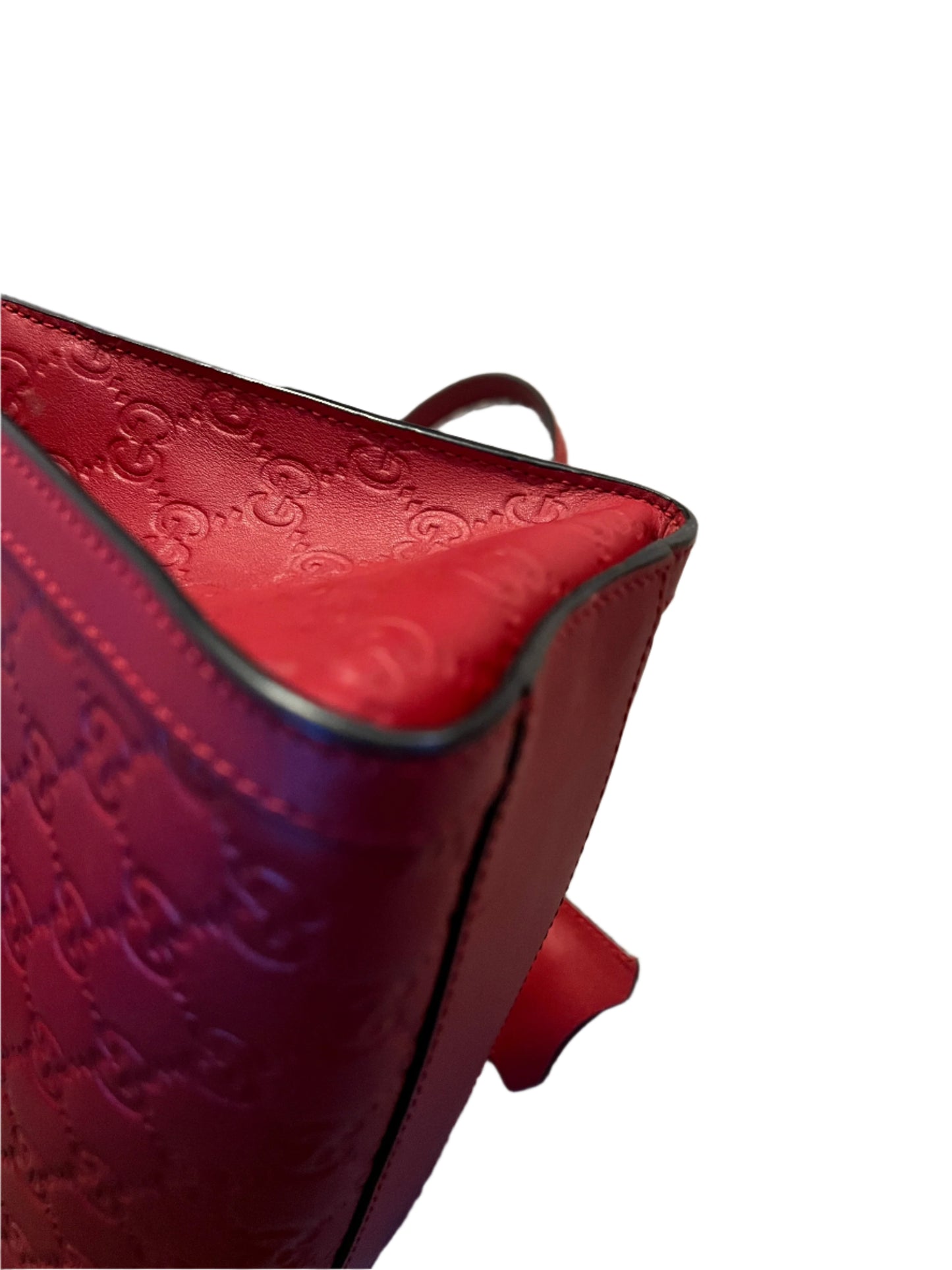 Gucci Red Padlock Bag