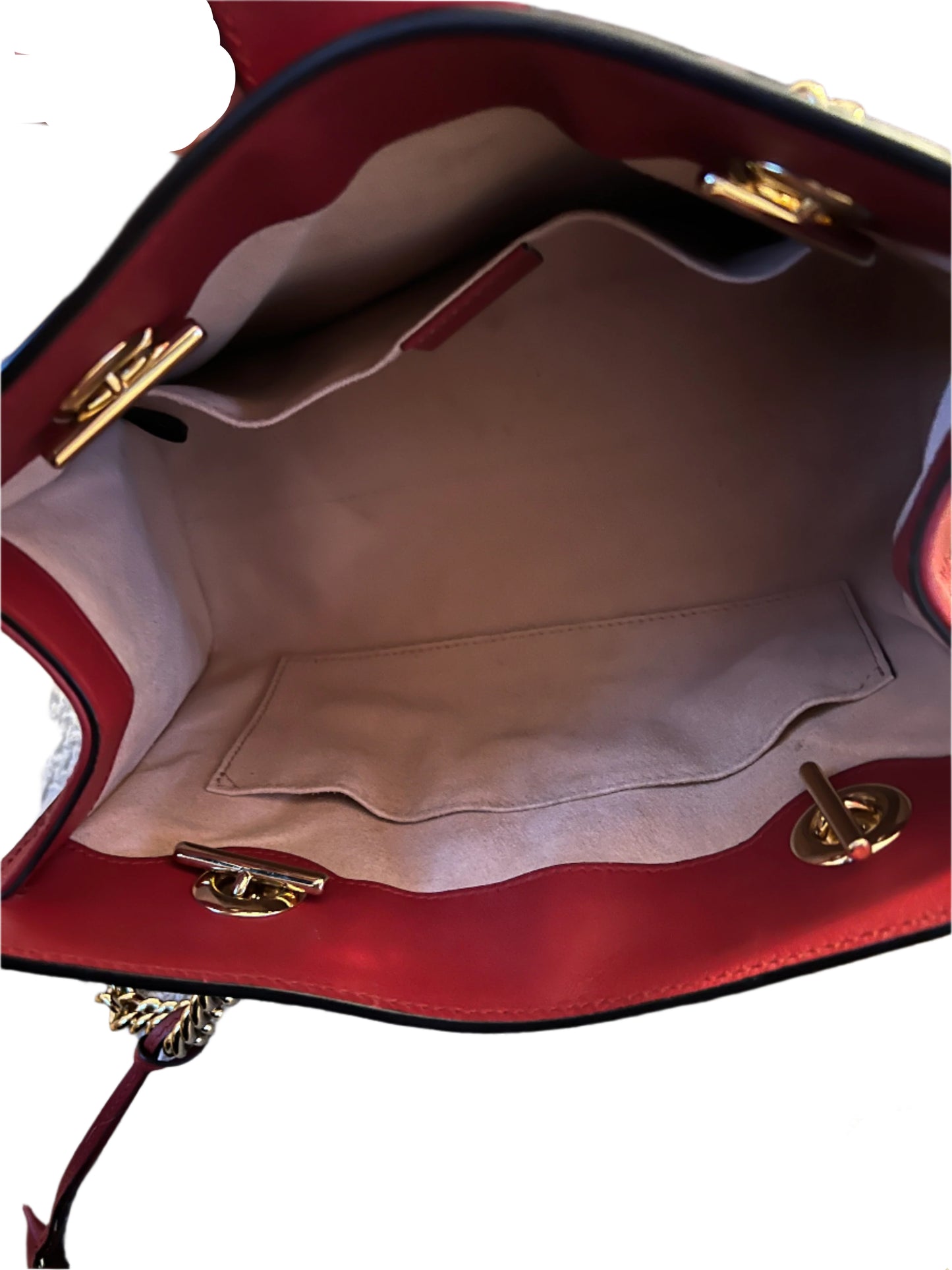 Gucci Red Padlock Bag