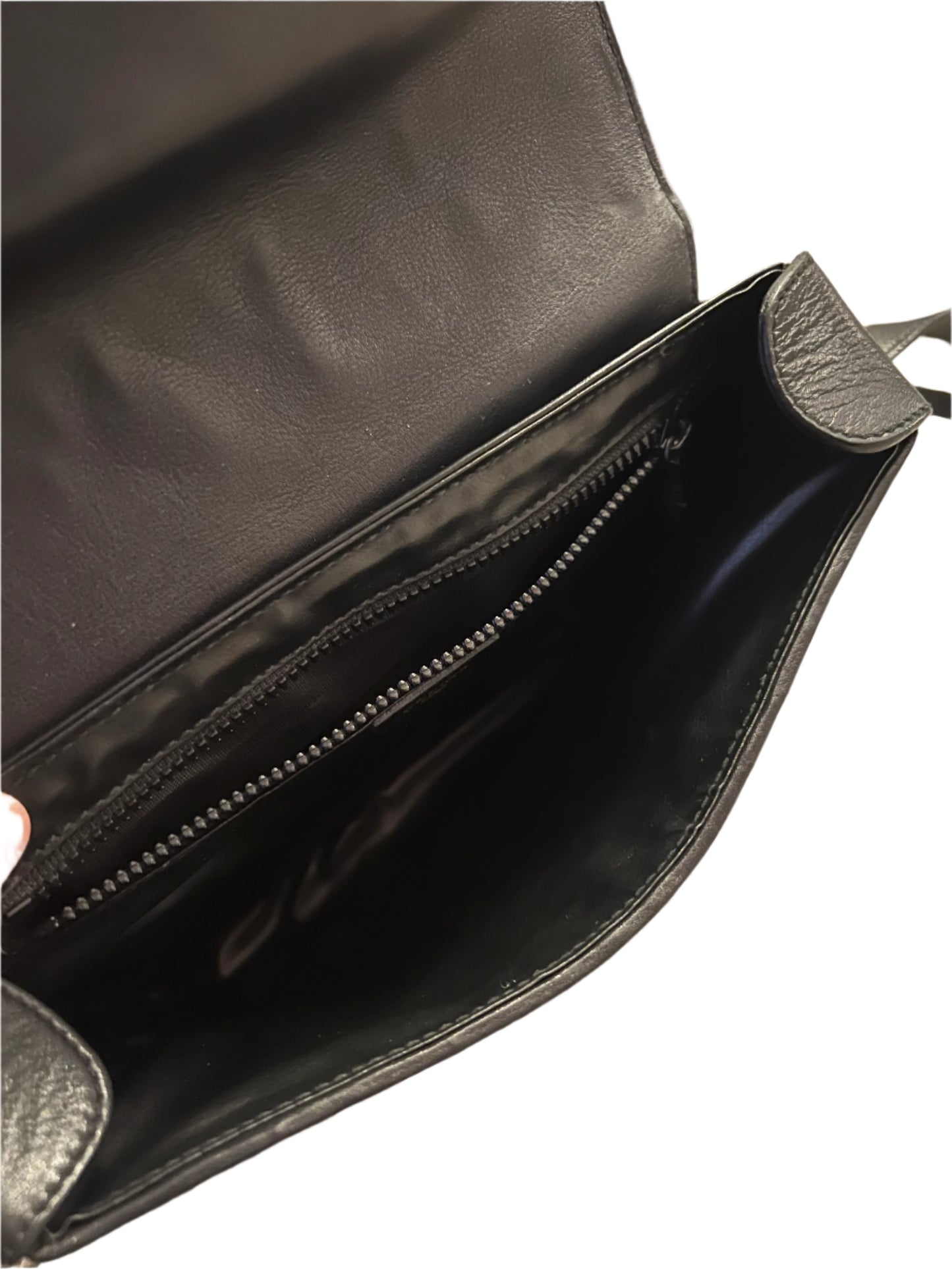 Celine Vintage Black Leather Bag
