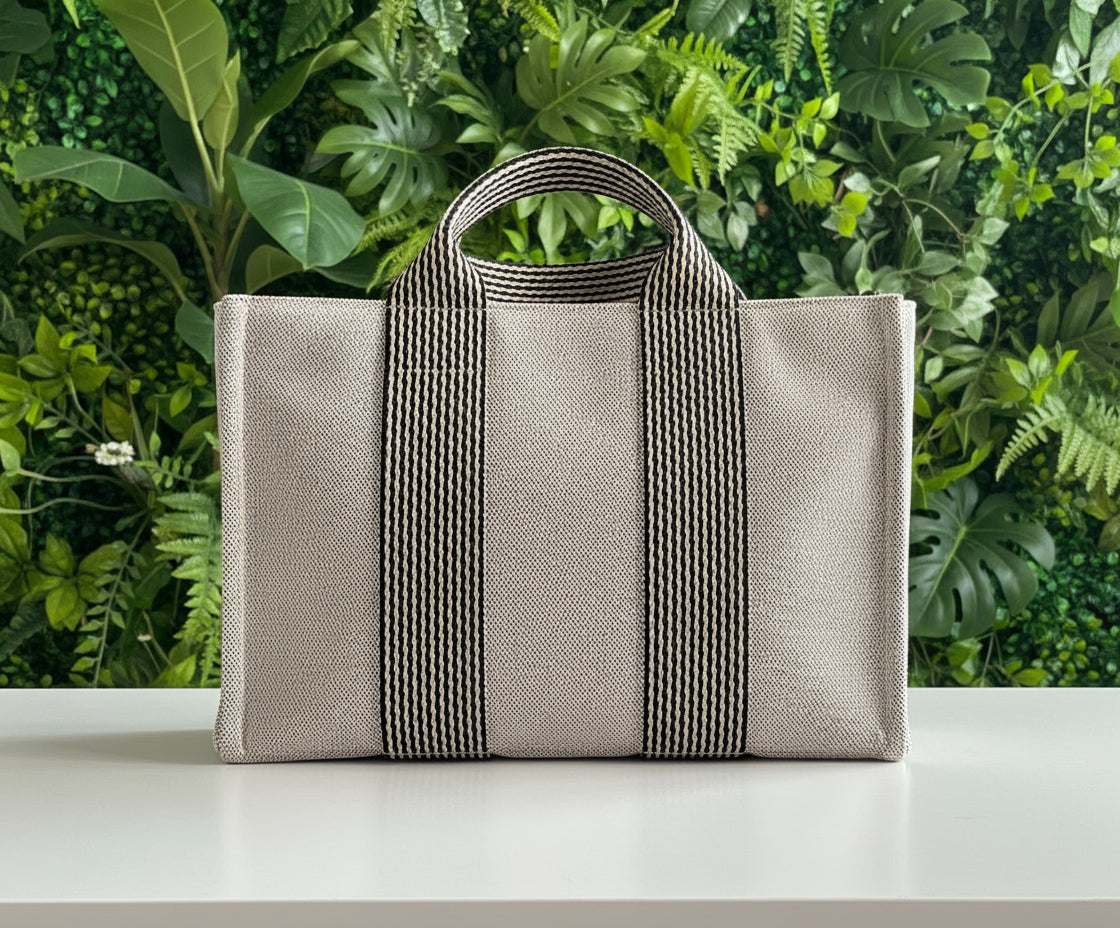 Hermes Canvas Fourre Tote
