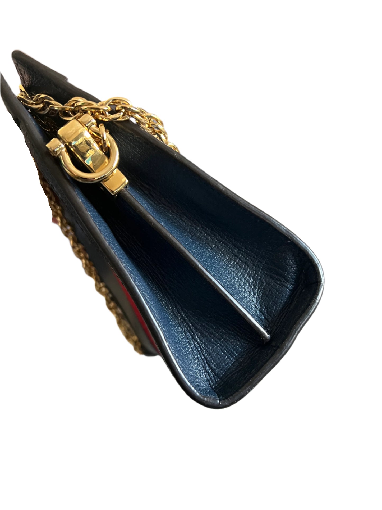 Gucci Ophidia Navy Leather Bag Small