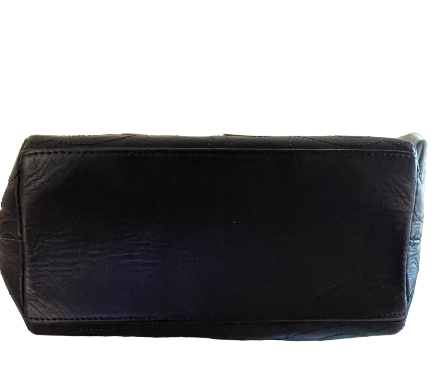 Coach Embossed Leather Mini Bag