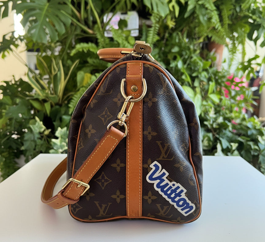 Louis Vuitton Patches Speedy Bando 30