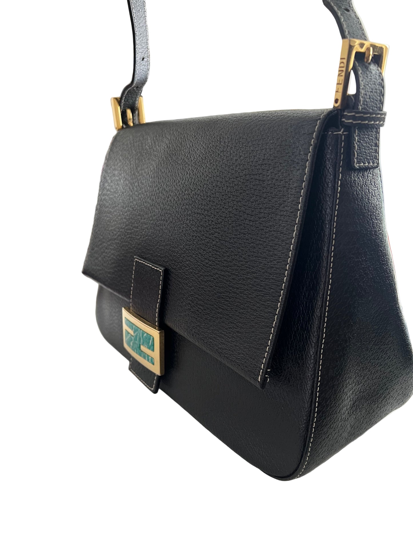 Fendi Leather Mamma Baguette
