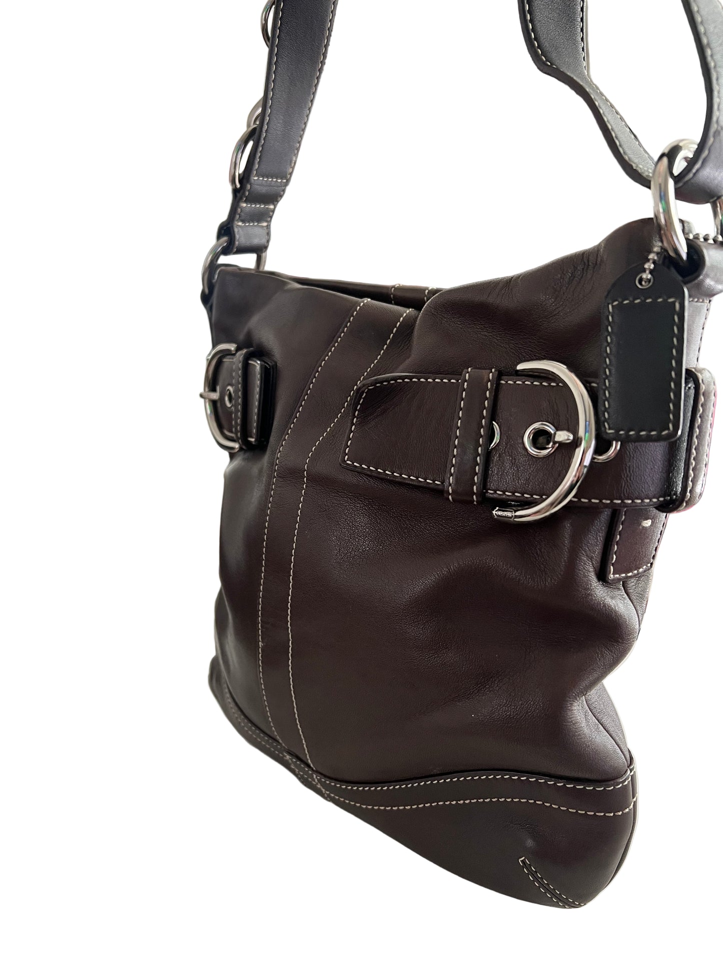Coach Brown Leather Shoulder