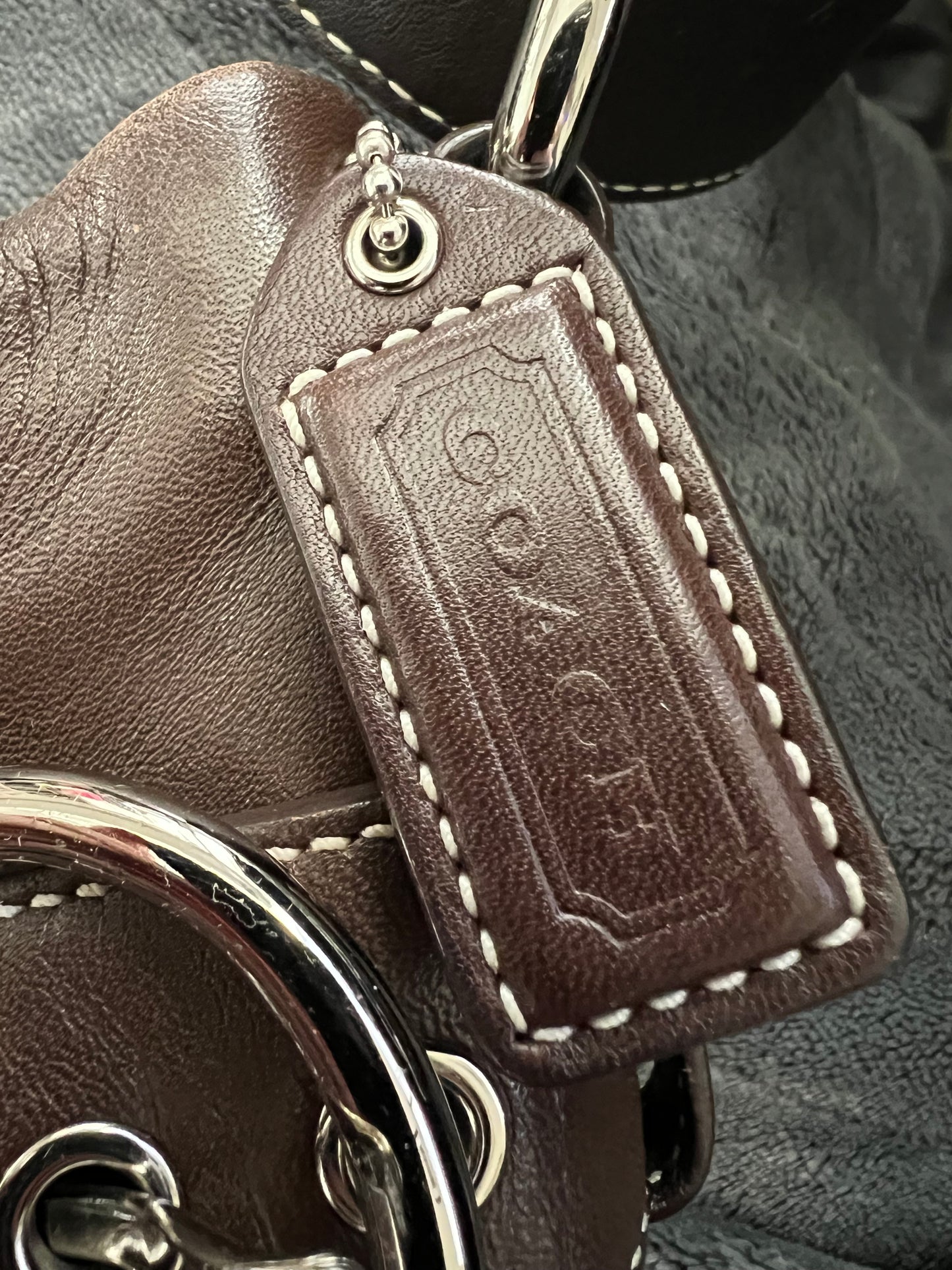 Coach Brown Leather Shoulder