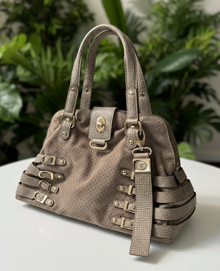 PREVIEW - DROP NEXT TIKTOK LIVE - Jimmy Choo Perforated Blythe Leather Bag