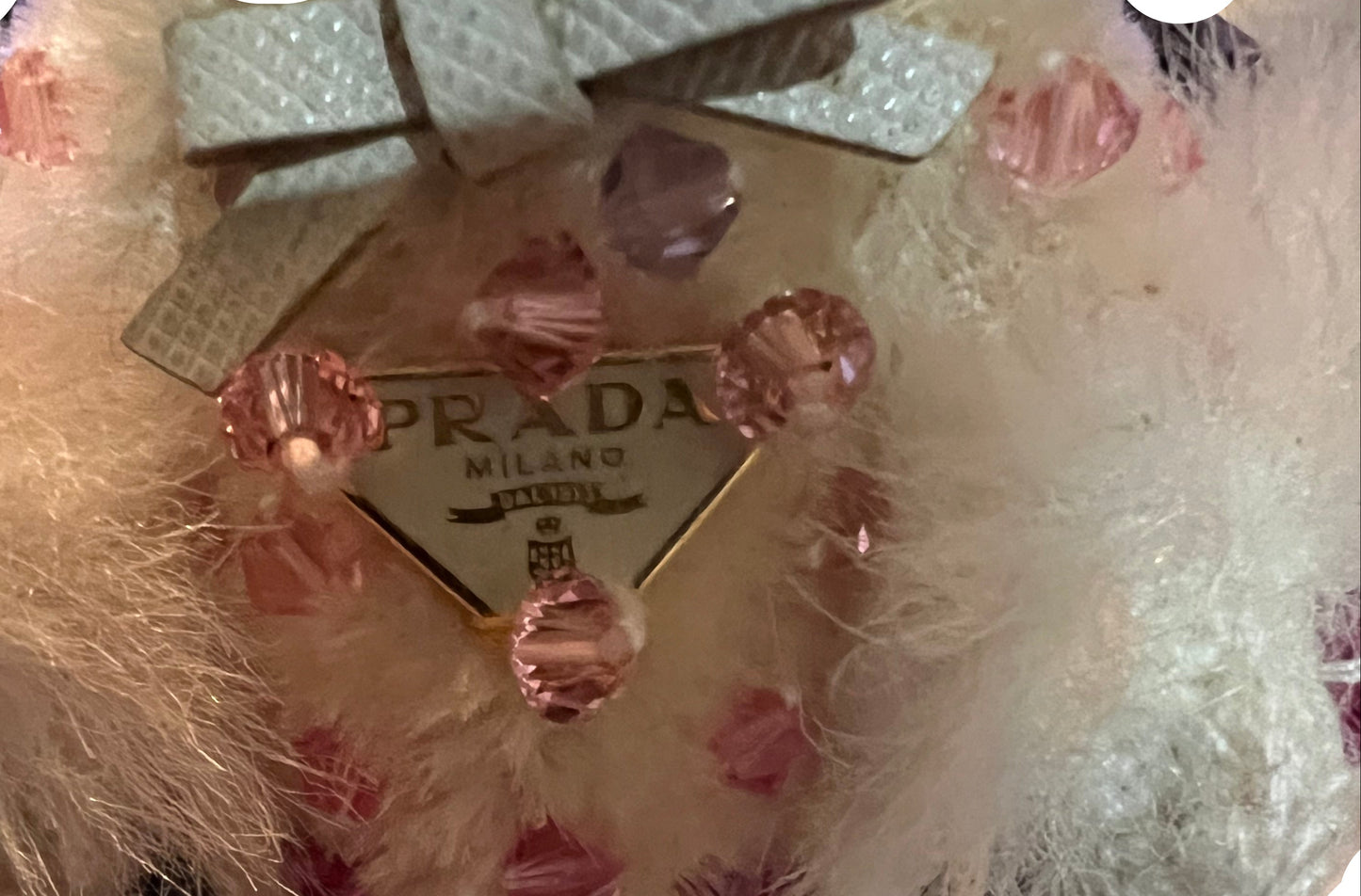 PREVIEW - DROP NEXT TIKTOK LIVE - Prada Linda Bear Bag Charm with Box