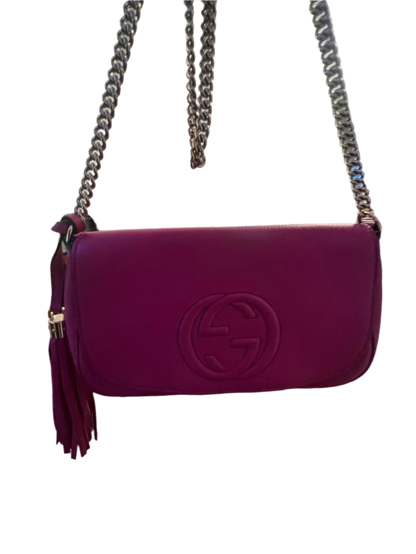Gucci Pink Soho Flap Bag
