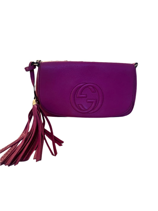 Gucci Pink Soho Flap Bag