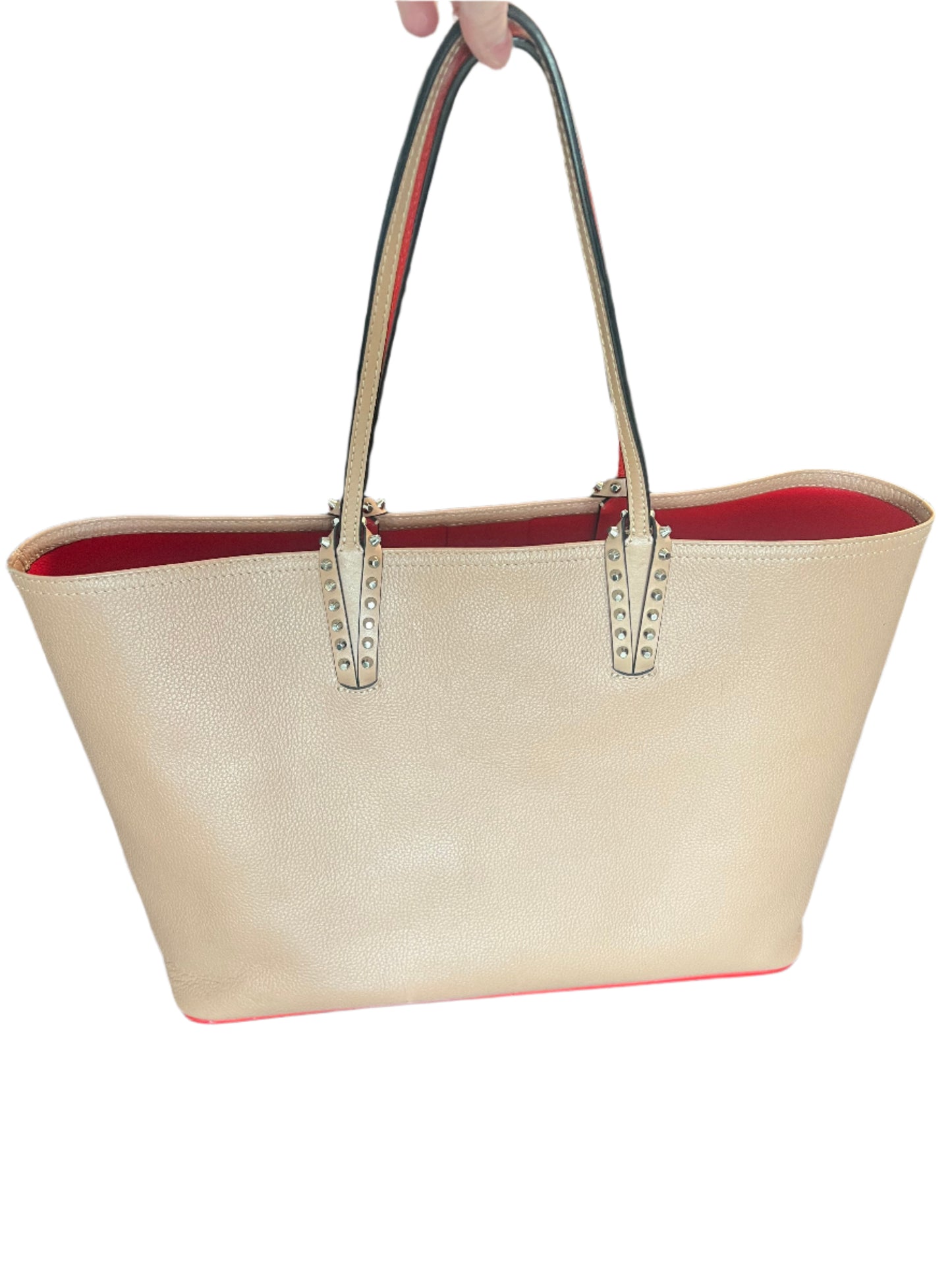 Christian Louboutin Spiked Cabas Tote