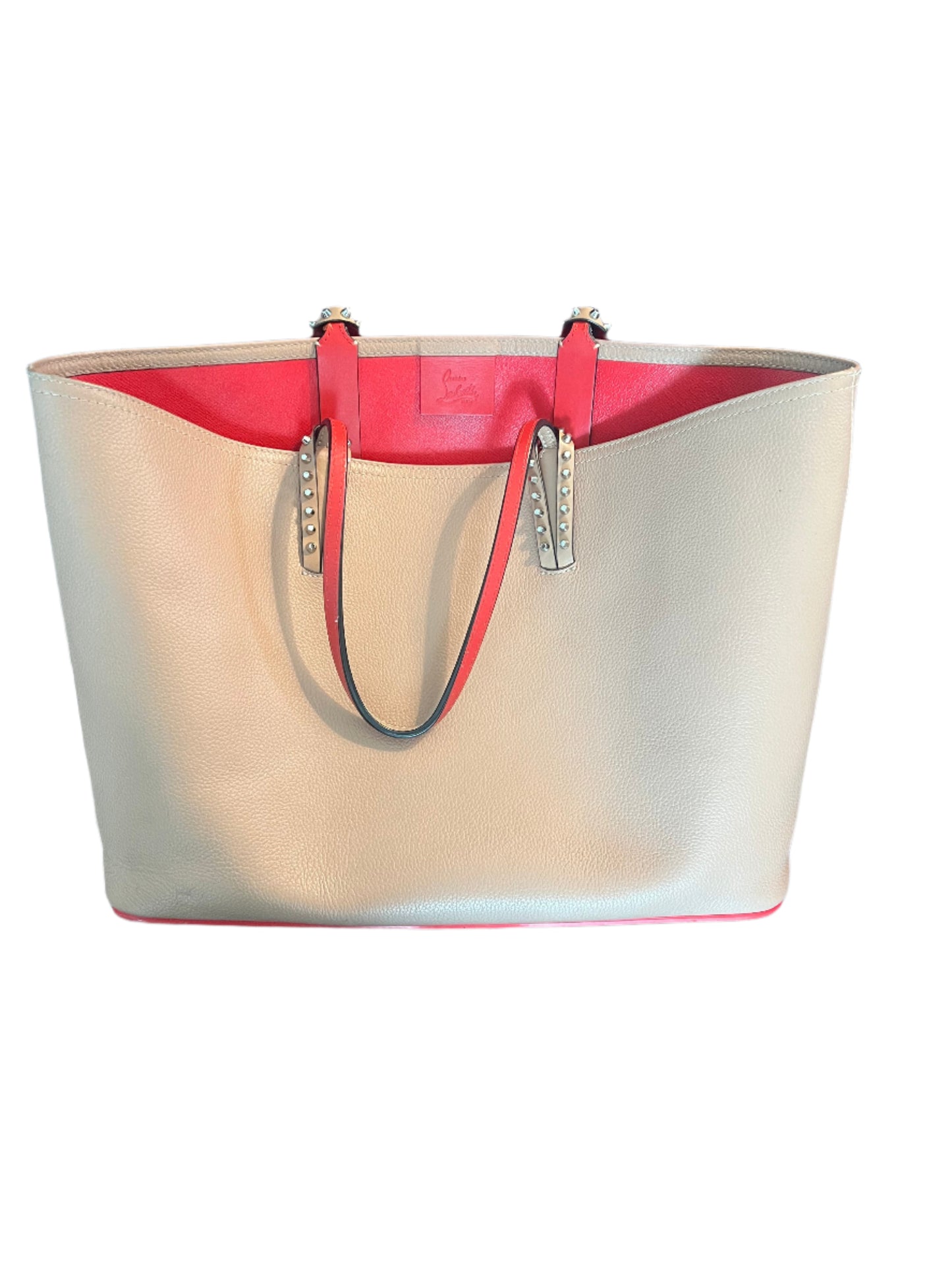 Christian Louboutin Spiked Cabas Tote