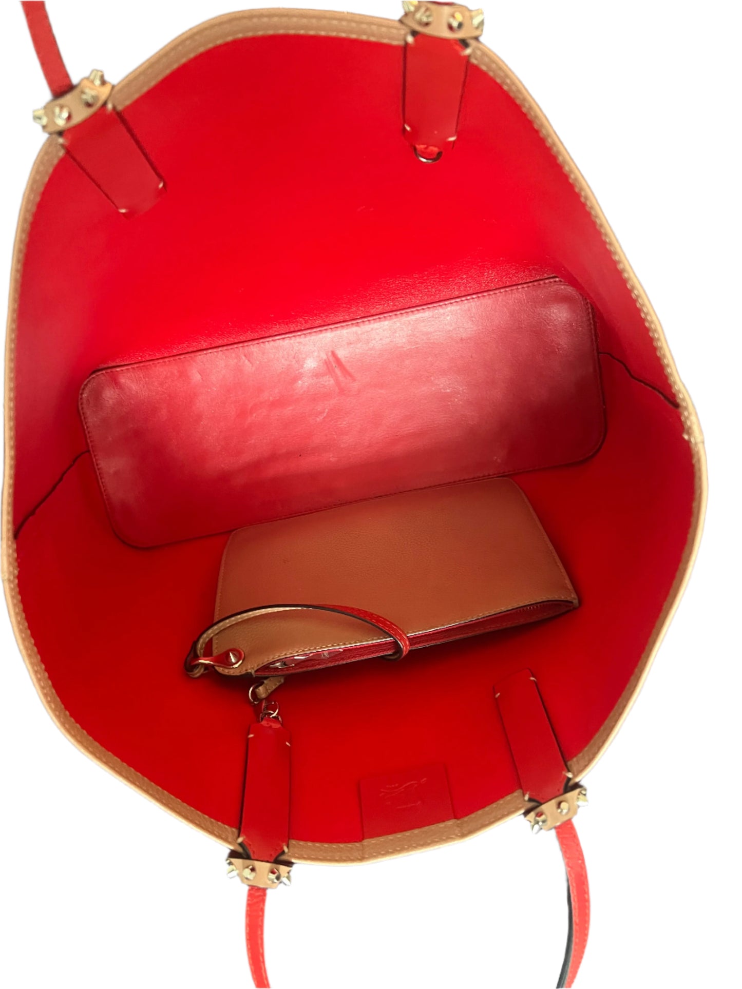 Christian Louboutin Spiked Cabas Tote