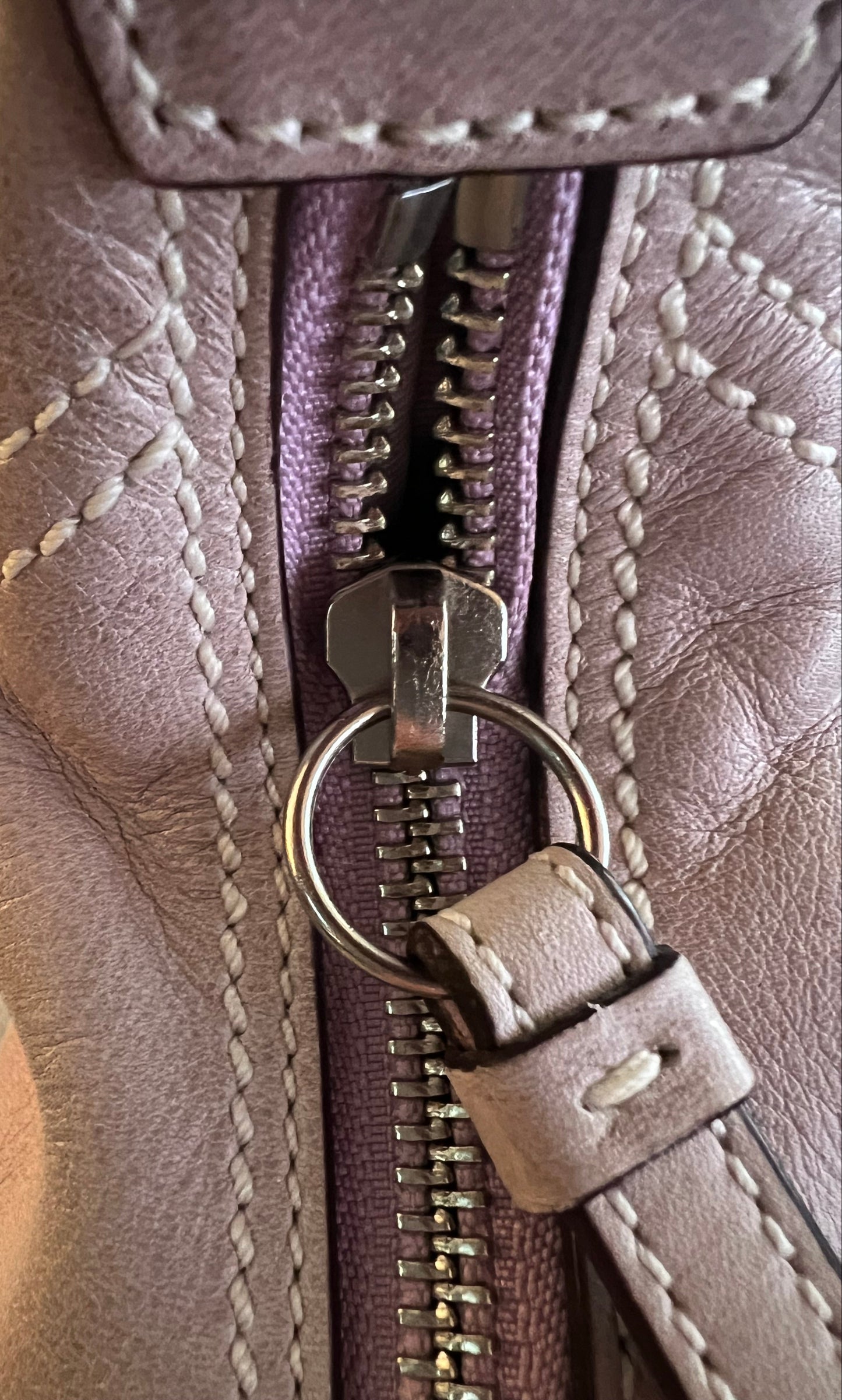 Coach Y2K Purple Leather Soho