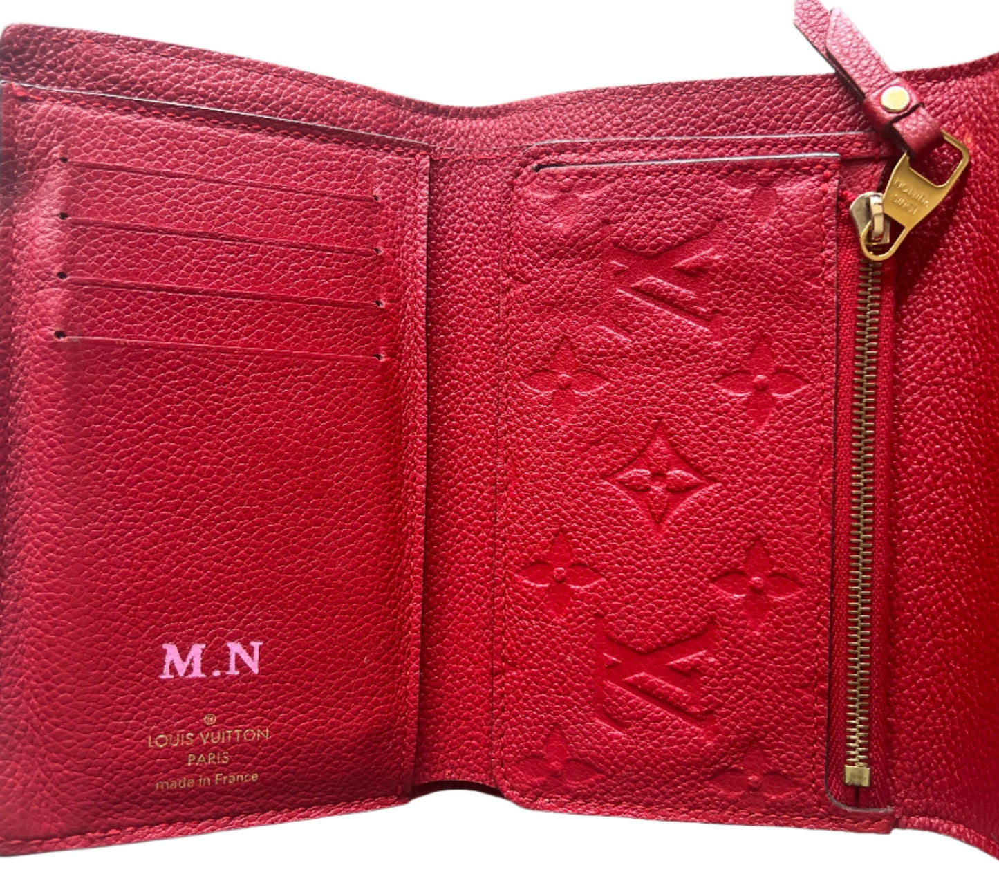 Louis Vuitton Red Empriente Wallet