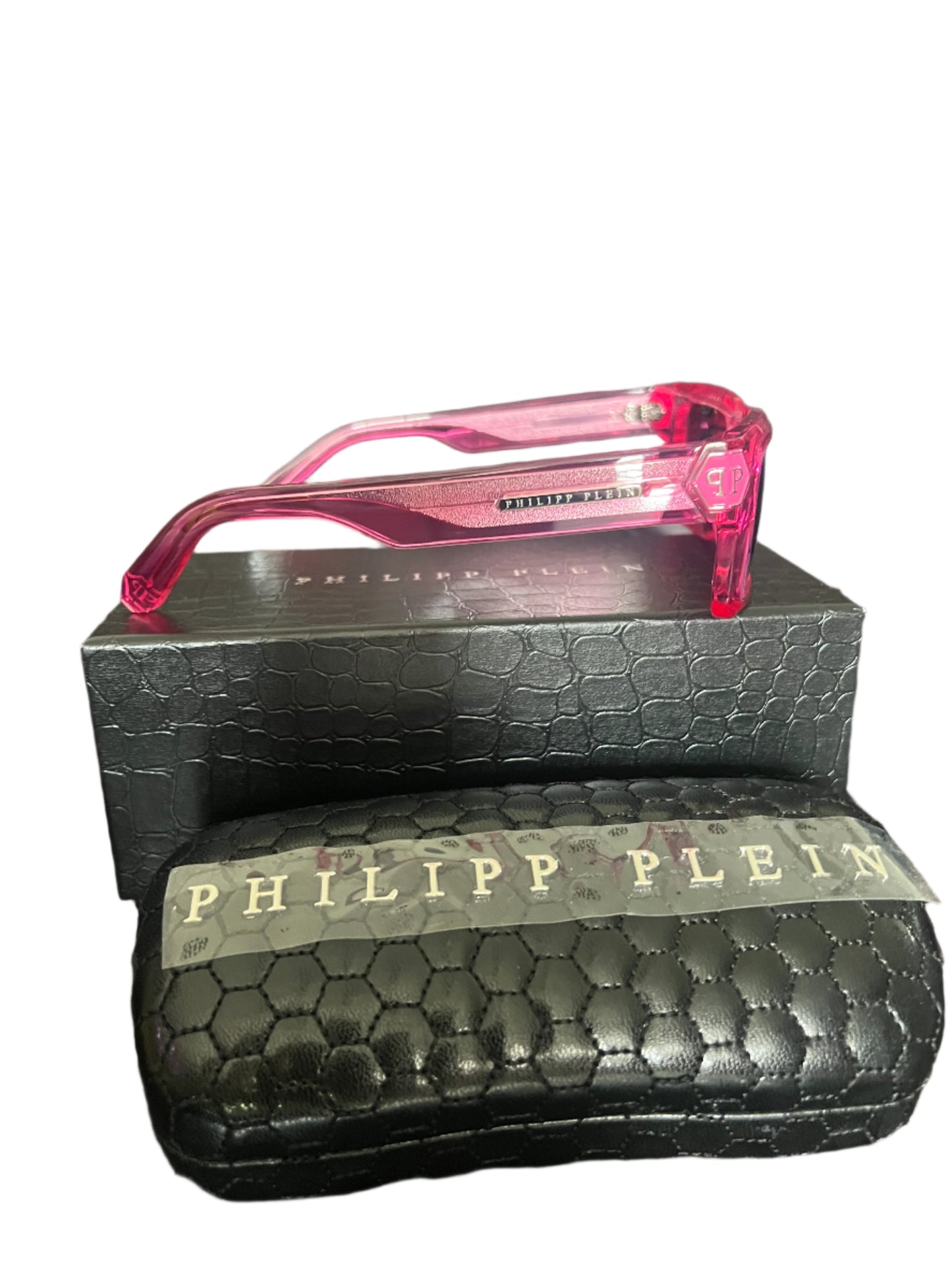 Phillip Plein Pink Sunglasses