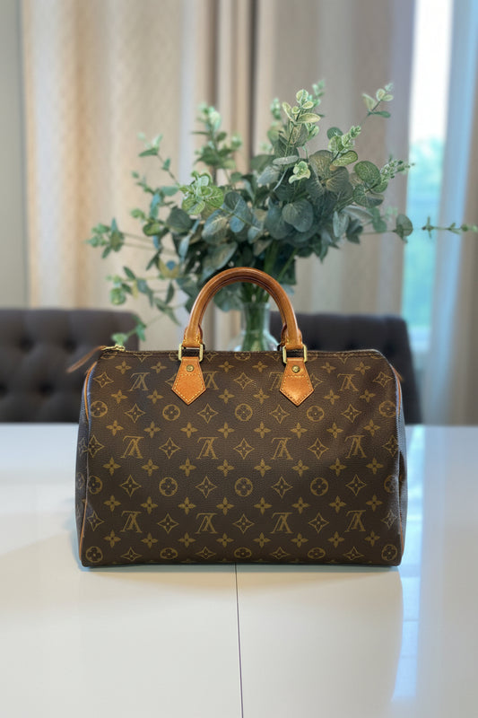 Louis Vuitton Monogram Speedy 35