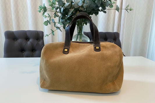 Loewe Tan Suede Amazona