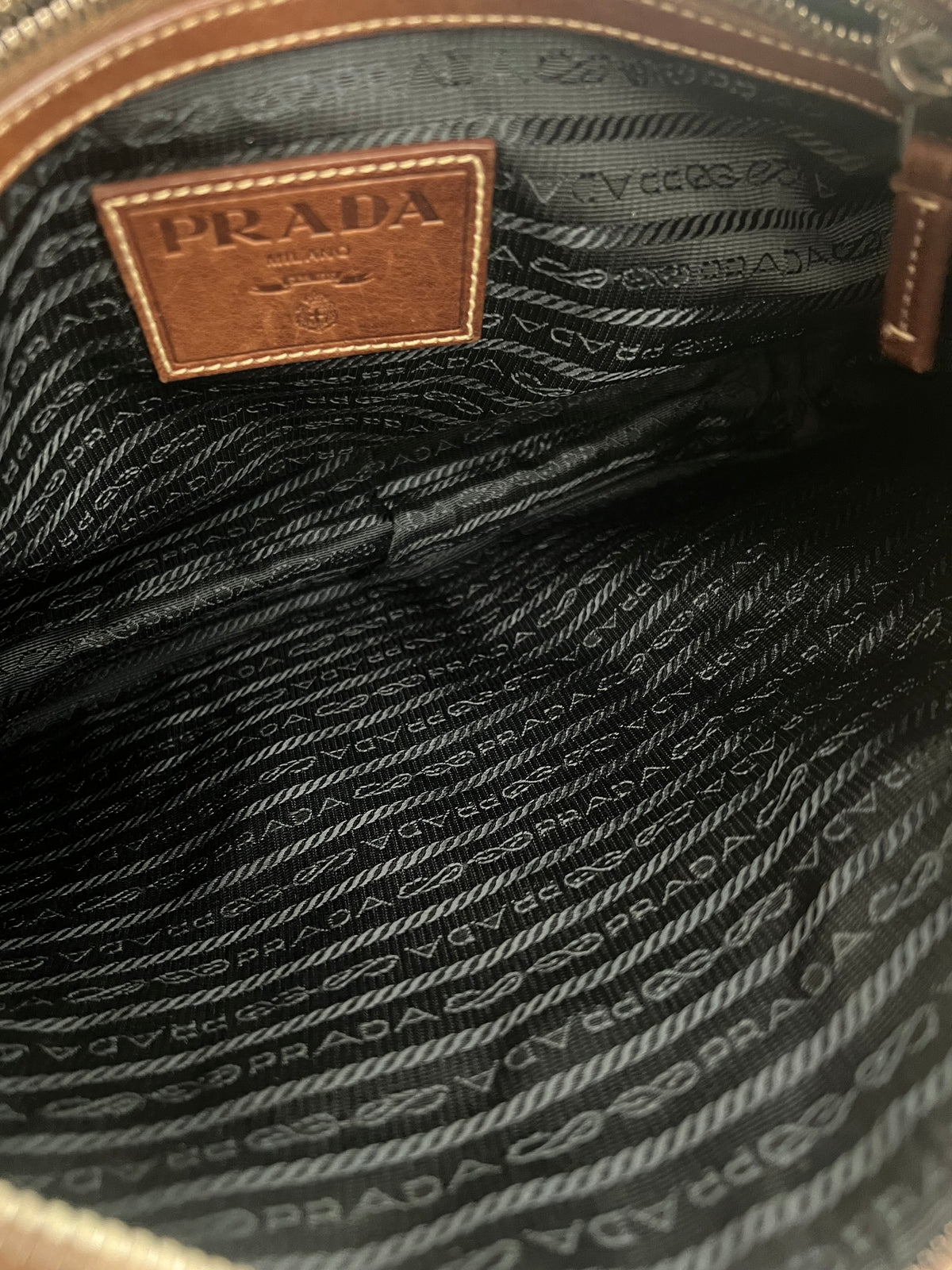 Prada Denim Hobo Bag