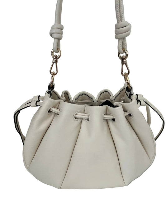 Kate Spade Ivory Leather Pinch Bag