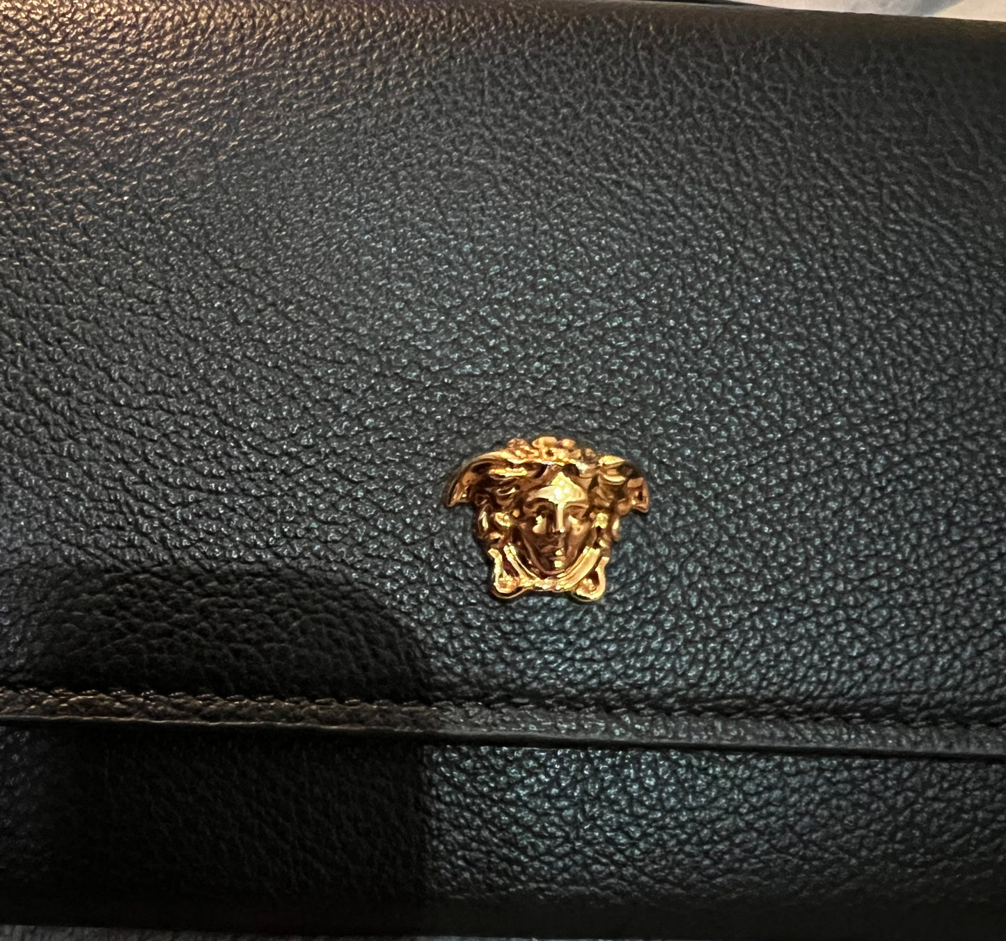 Versace Leather Medusa Wallet