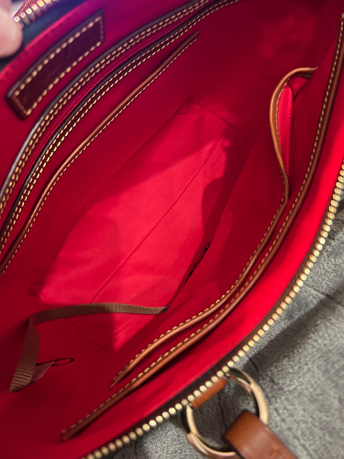 Dooney and Bourke Dark Green Tote