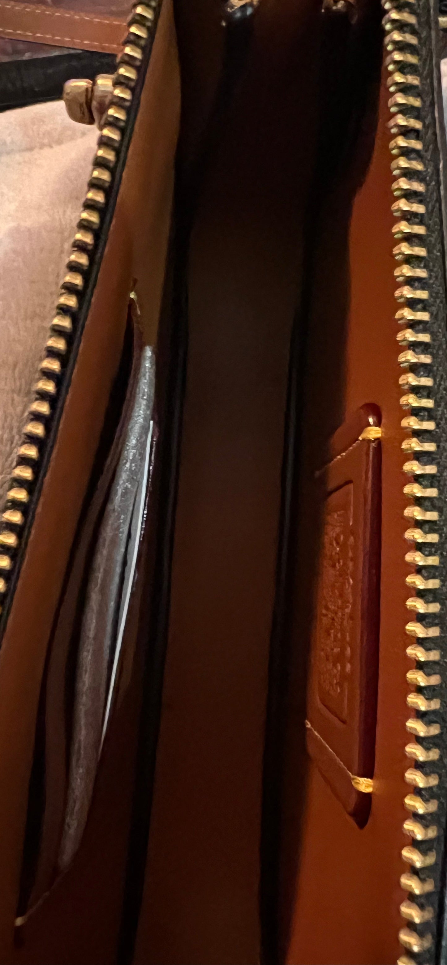 Coach Patent Leather Embossed Penn Bag